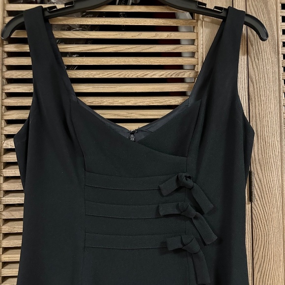 VINTAGE Nicole Miller Evening Gown Black Size 6 - Picture 4 of 12